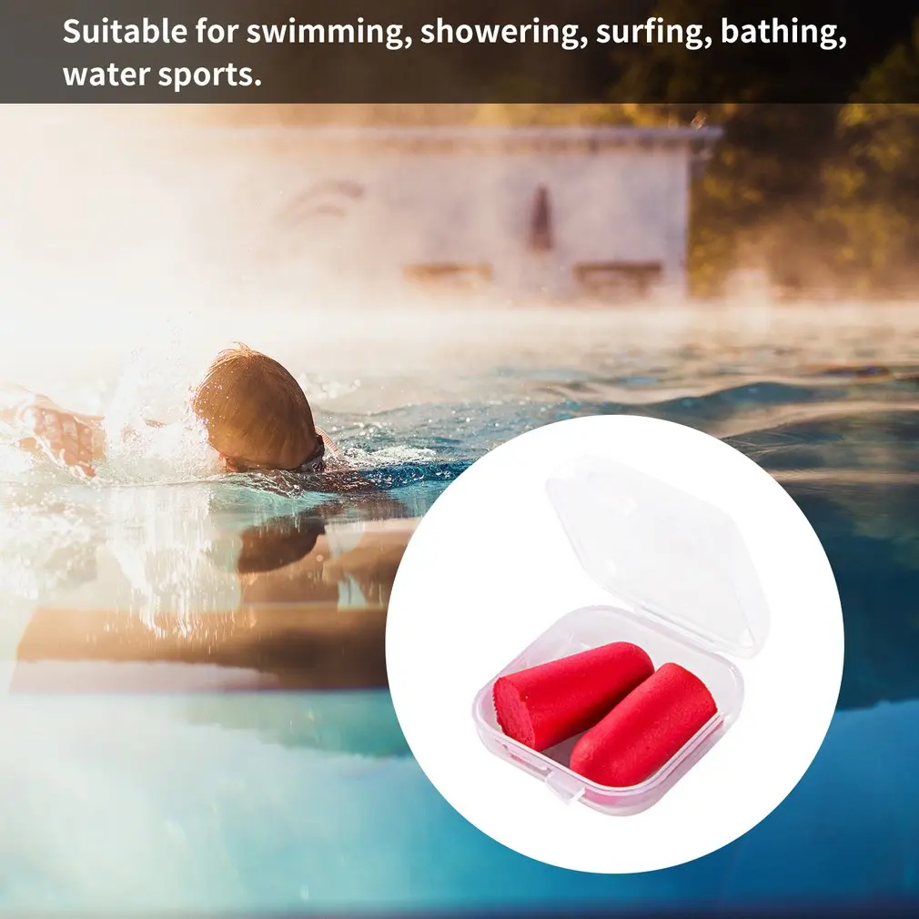 

Comfort Earplugs Noise Reduction Foam Soft Ear Plugs Noise Reduction Earplugs Protective For Sleep Slow Rebound Earplugs