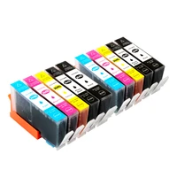 10 pcs compatible ink cartridge for hp364 364 xl for hp c5324 c5380 c6324 c6380 d5460 b010a b109a deskjet 3070a printer