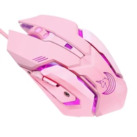 gaming wired mouse dazzling colorful glowing optical silent mouse ergonomic gamer laptop pc mice for windows vista linux laptop