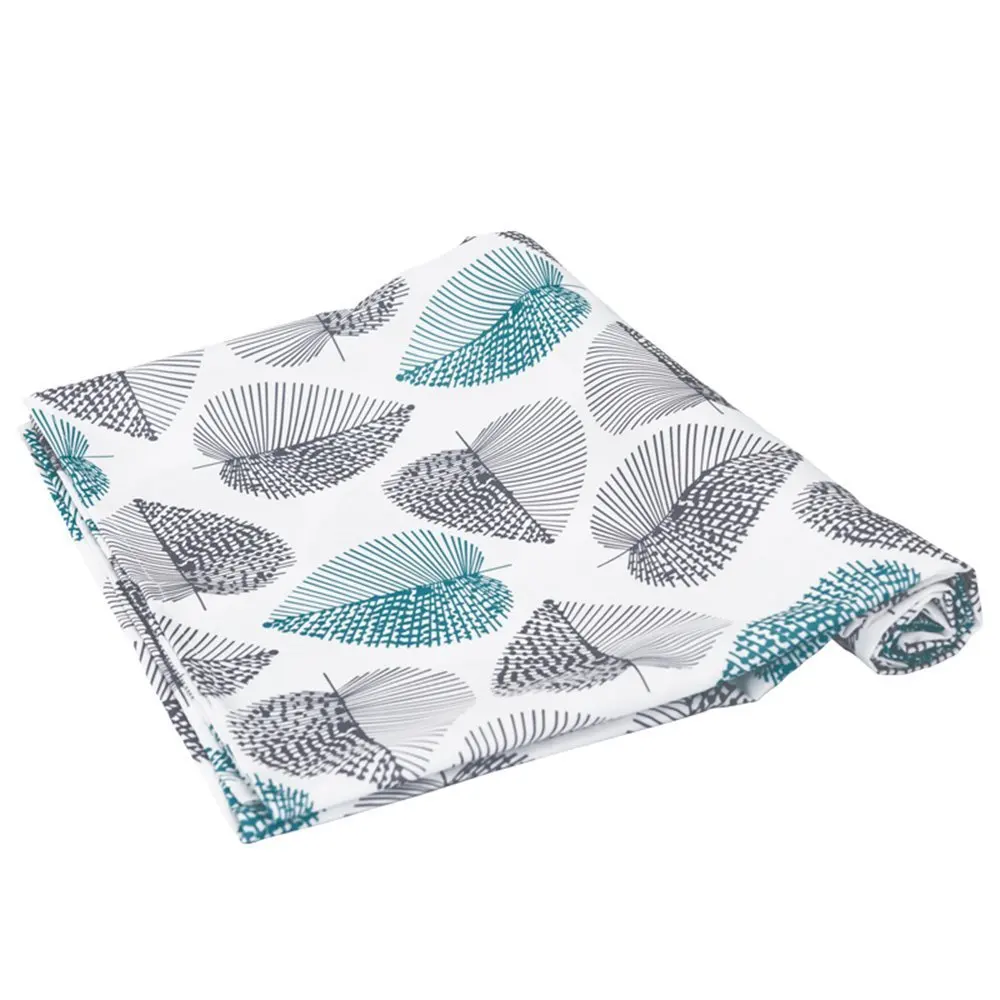 Водостойкая маслостойкая пасторальная скатерть с листьями покрытие для