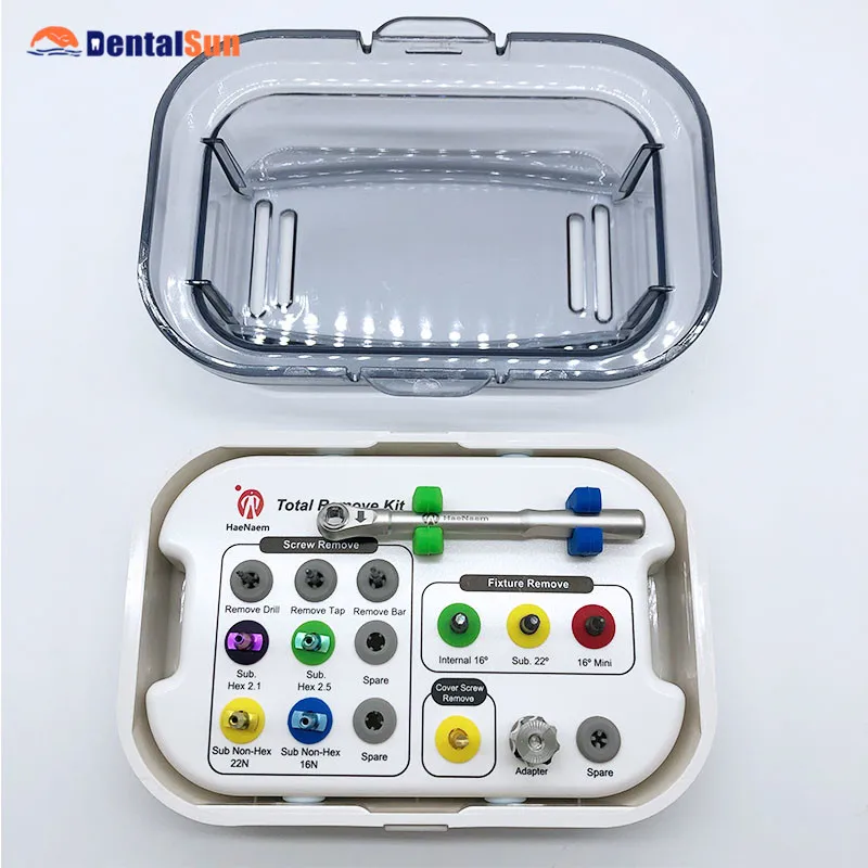 CE FDA HN Набор для интраментации зубного импланта и удаления винтов (полный