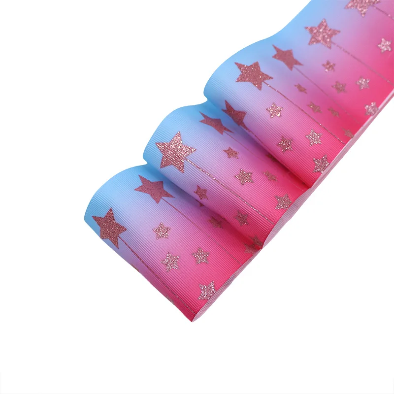 3 &quot75 мм блестящая Сверкающая Звезда голограмма с равномерным наклоном Cheer