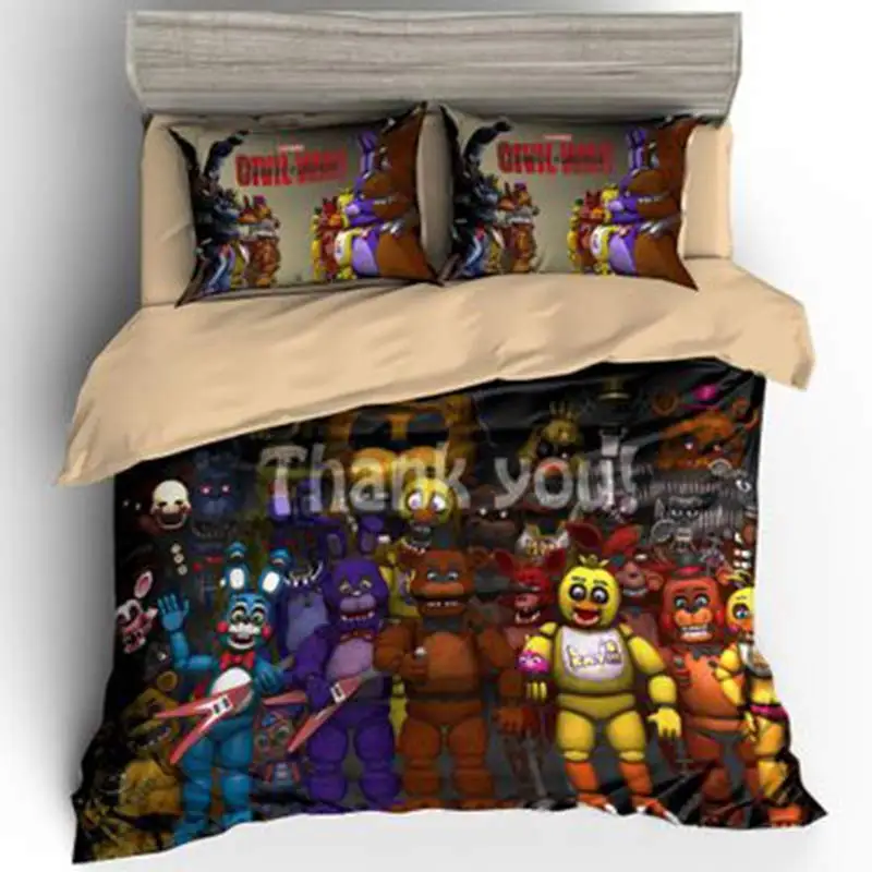 3 шт. 3D Холодное сердце с рисунком Детский Комплект постельного белья 140x210