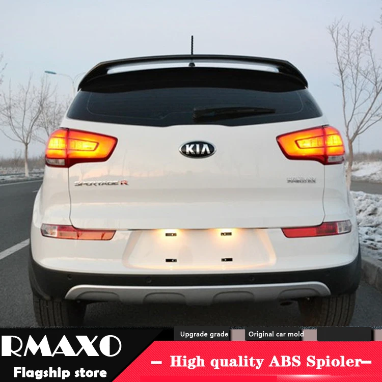 Спойлер для KIA Sportage 2013 2016 спойлер R из высококачественного АБС материала заднее