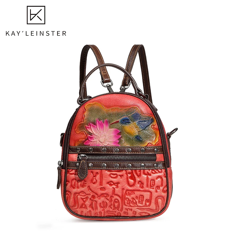 Новинка винтажные женские повседневные Мини школьные ранцы Мягкая Повседневная