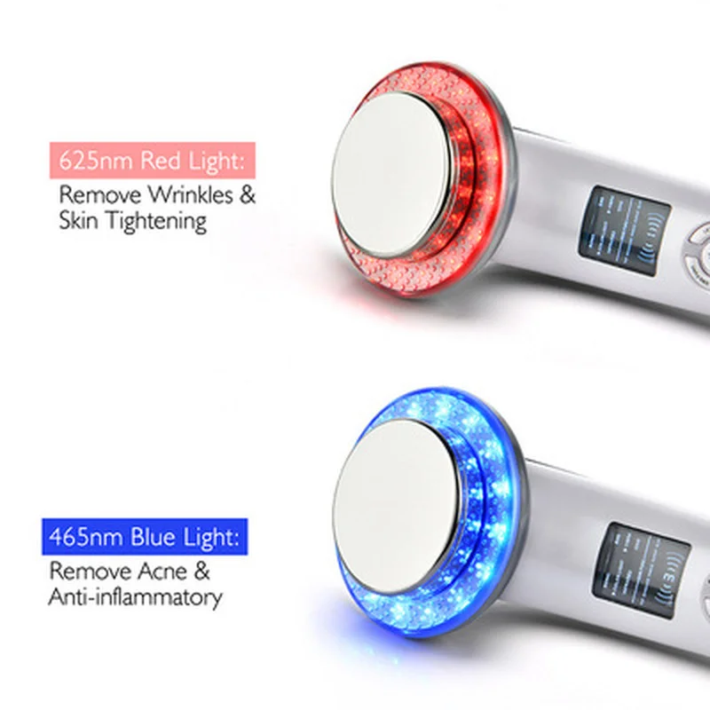 Goedkoop 6 In 1 Afslanken Massager Ultrasone Golf Vet Brander Apparaat Gewichtsverlies Anti Cellulitis Huidverstrakking Facial Body Massage Kit