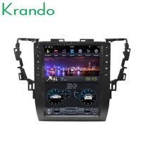 krando 13 verticial screen android 9 0 for toyota alphard 30 series 2015 2019 with carplay car multimedia player navigation