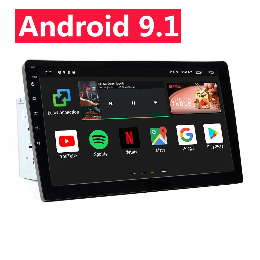 10 1 &quot2 Din Android 9 автомобильное радио универсальное 2DIN Авто gps стерео плеер Bluetooth Wifi