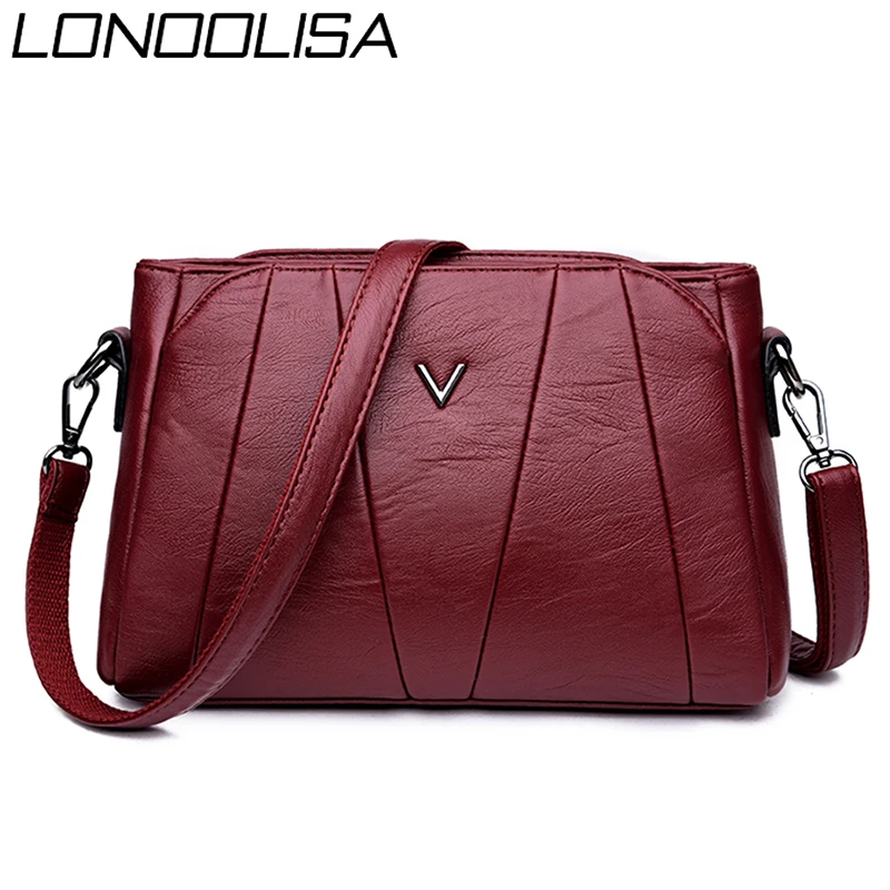 Маленький 3 слоя мешок из высококачественной искусственной кожи роскошные сумки