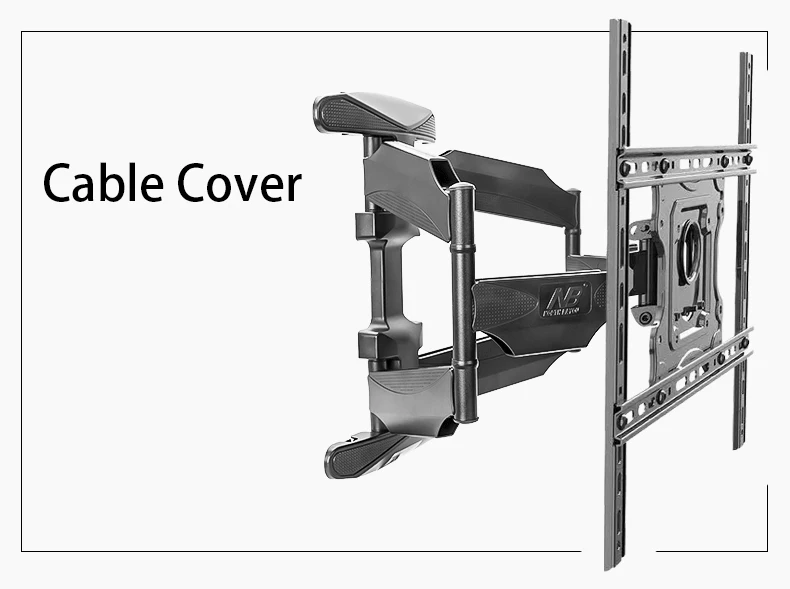 Настенный кронштейн NB 757 L400/DF600 поворотный выдвижной Кронштейн для ТВ 32 70 дюймов
