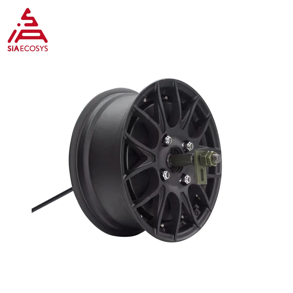 SIAECOSYS QS 12*5 0 дюймов 5000 Вт V4 двойной/одновальный Вал Съемный в ступице колеса