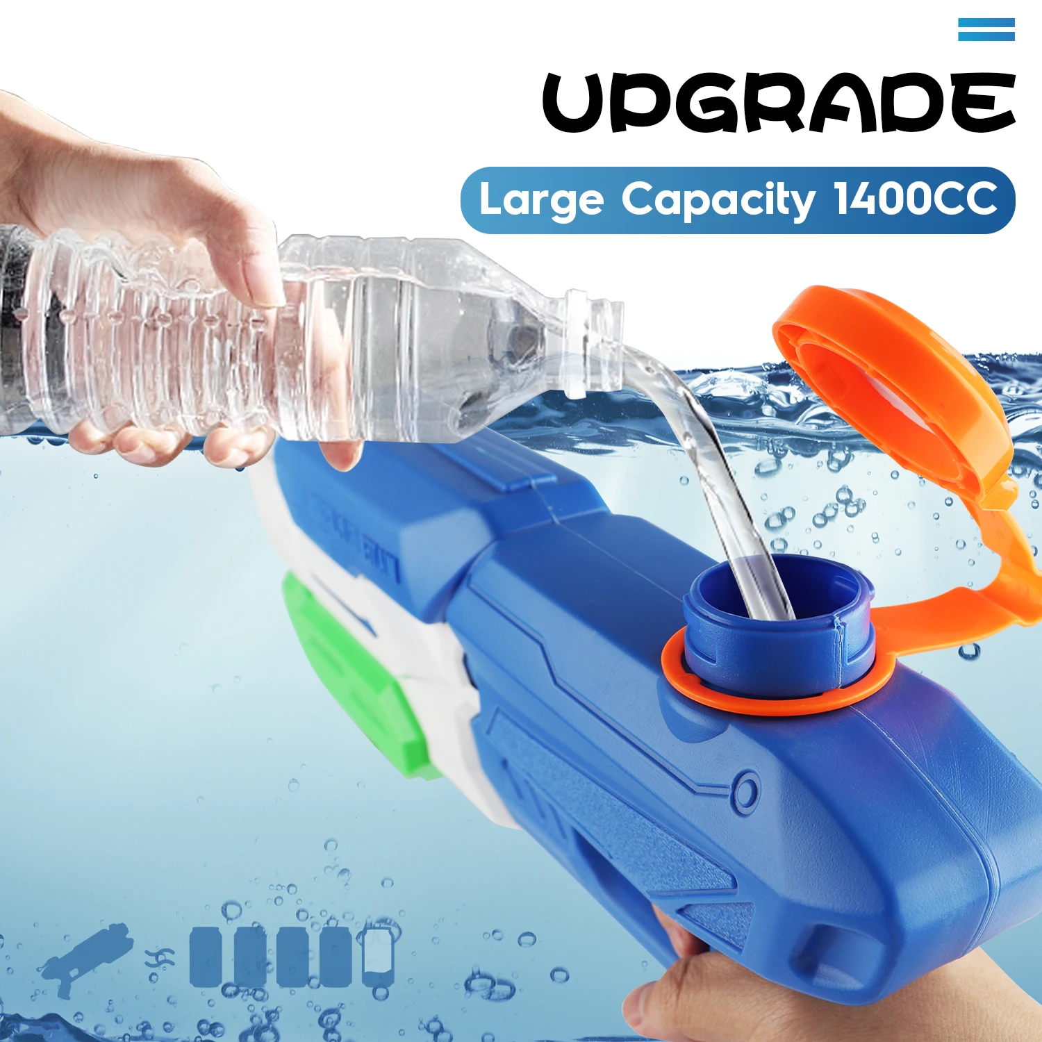 Игрушки Водяные Пистолеты для детей летний бассейн катания на песке детские игры пистолет сквирта открытом