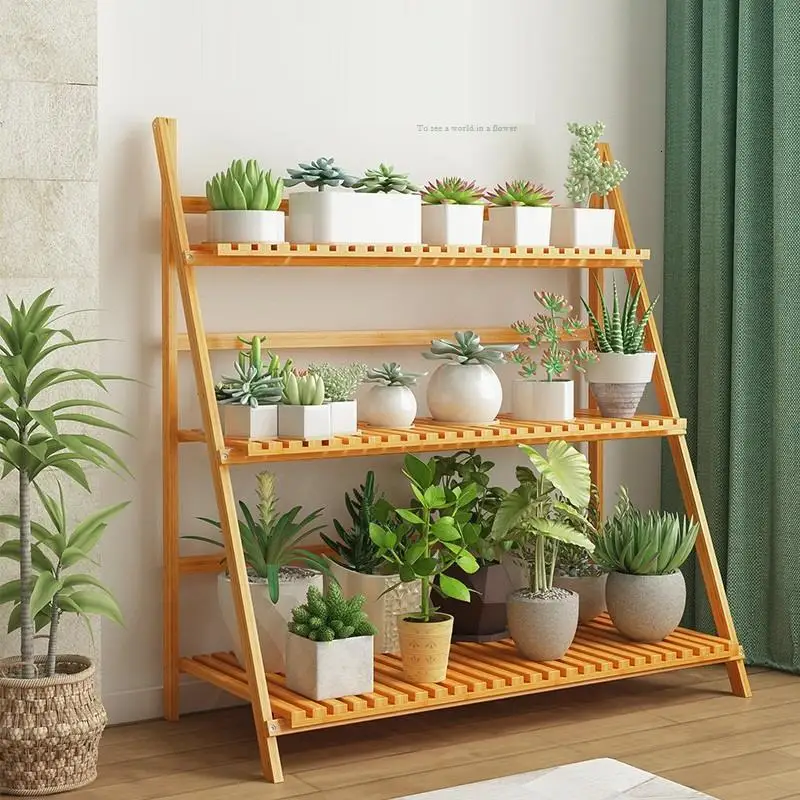 Mueble садовая Варанда горшок деревянные полки для украшения растений комнатная