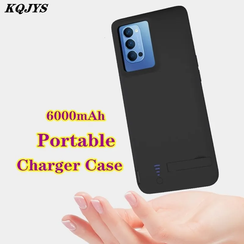 

KQJYS Portable Power Bank Charging Power Case for OPPO Reno 4 Pro Battery Case Battery Charger Cases for OPPO Reno 4 Power Case