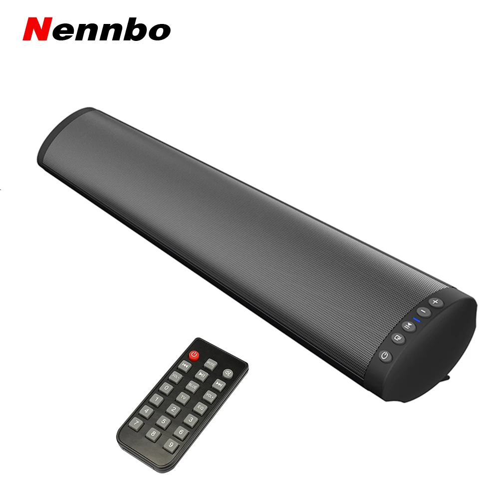 Bluetooth колонка с микрофоном беспроводная стереозвуковая панель для телевизора