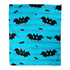 Asjdad одеяло для Хэллоуина абстрактные бесшовные для девочек и мальчиков креативные летучая мышь облако Boo Смешные Модные Красочные легкие