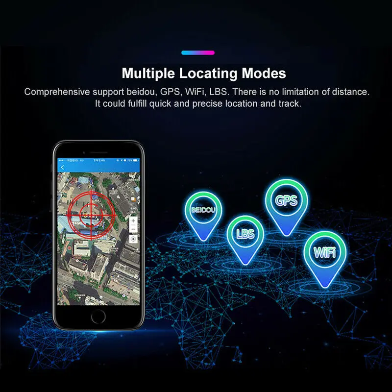 GF-09 мини Localizador gps трекер локатор поисковый брелок анти потеря аудио рекордер носимые устройства слежения для домашних животных детей