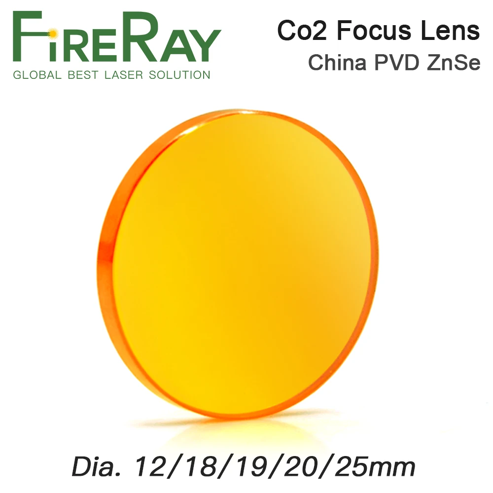 FireRay CO2 ZnSe фокус объектива Dia.18 19 05 20 мм 3 шт. Si отражающее зеркало или молибденовое