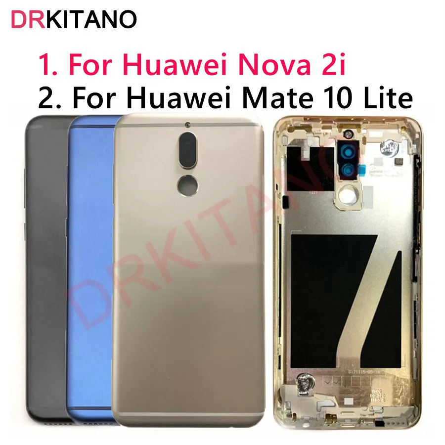 Чехол для huawei mate 10 Lite, задняя крышка для huawei Nova 2i, чехол для задней двери RNE L21 mate 10 Lite, Сменный Чехол для батареи