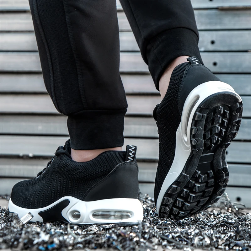 

Safety Shoes Women Steel Toe Cap Work Shoes Men Comfort Work Sneakers Puncture-Proof Safety Shoes Men Women Security Footwear