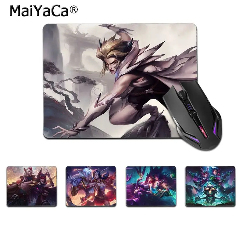 

Коврик для мыши MaiYaCa, игровой, для ноутбука, Лига Легенд, ракан