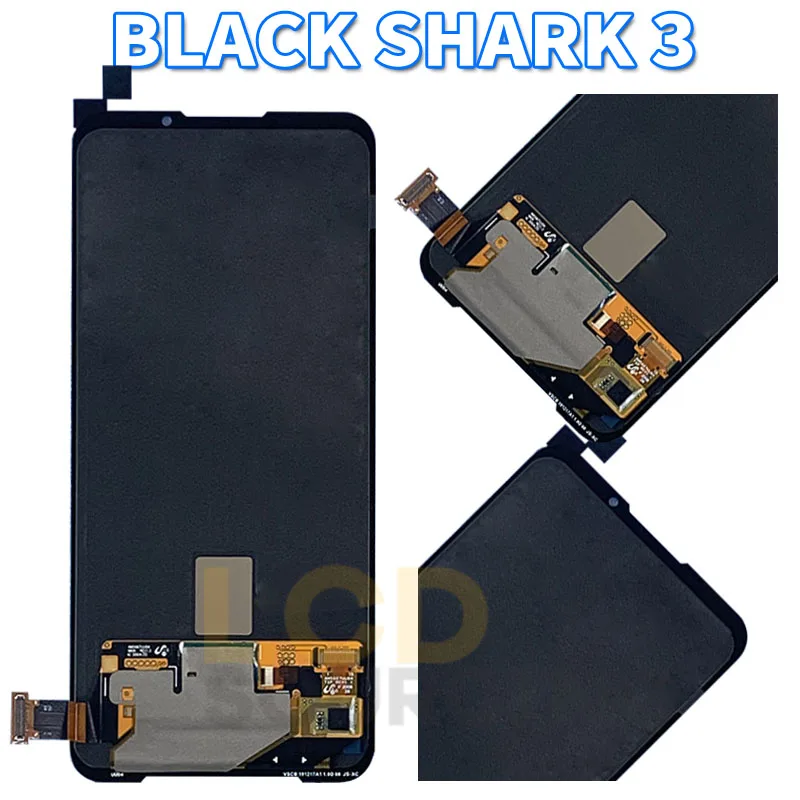 Pantalla LCD AMOLED 6,67 Original para XIAOMI Black Shark 3, montaje de digitalizador de Panel t&aacute;ctil para BlackShark 3, reemplazo de KLE-A0 LCD-2