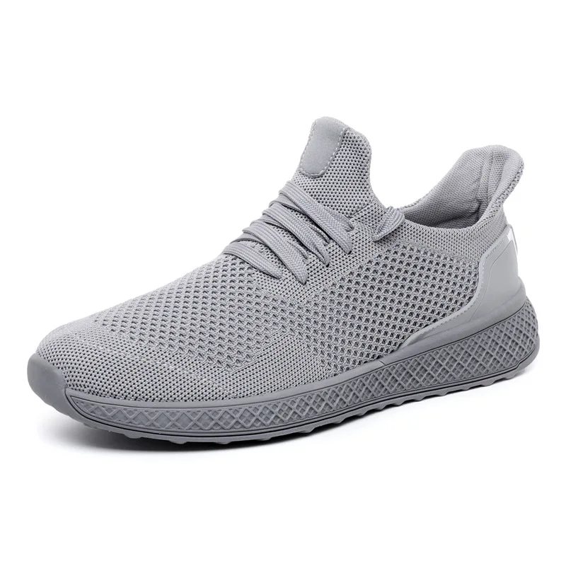 Mr Co 2021 Large Size Flying Woven Sports Men's Shoes Flat Casual Shoes Running Shoes Travel Men's Trendy Shoes