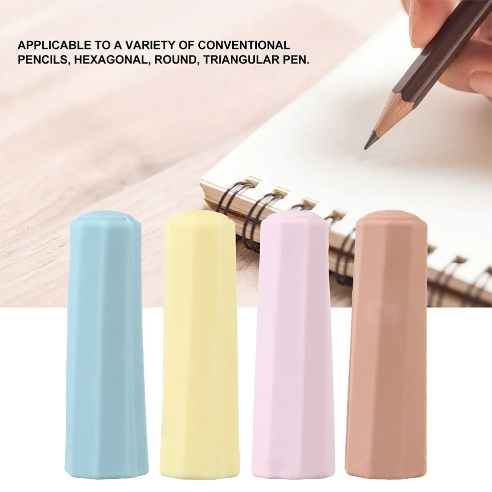 

8Pcs Durable Pencil Caps Pencil Protective Cover Pencil Lid Stationery Supplies