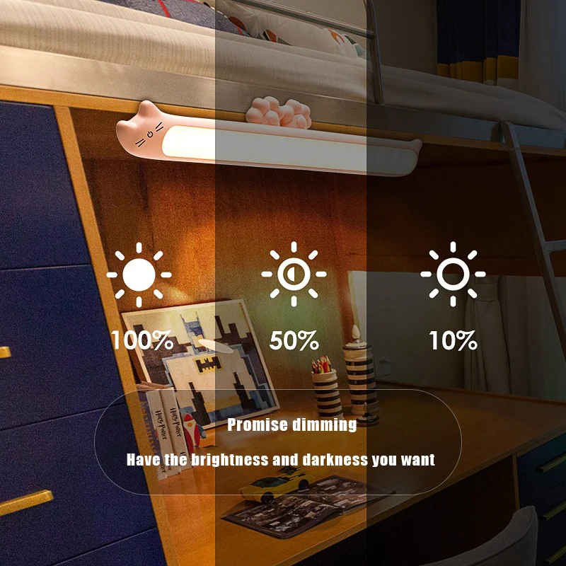 Светодиодный настенный светильник для чтения детей двухъярусная лампа кровати