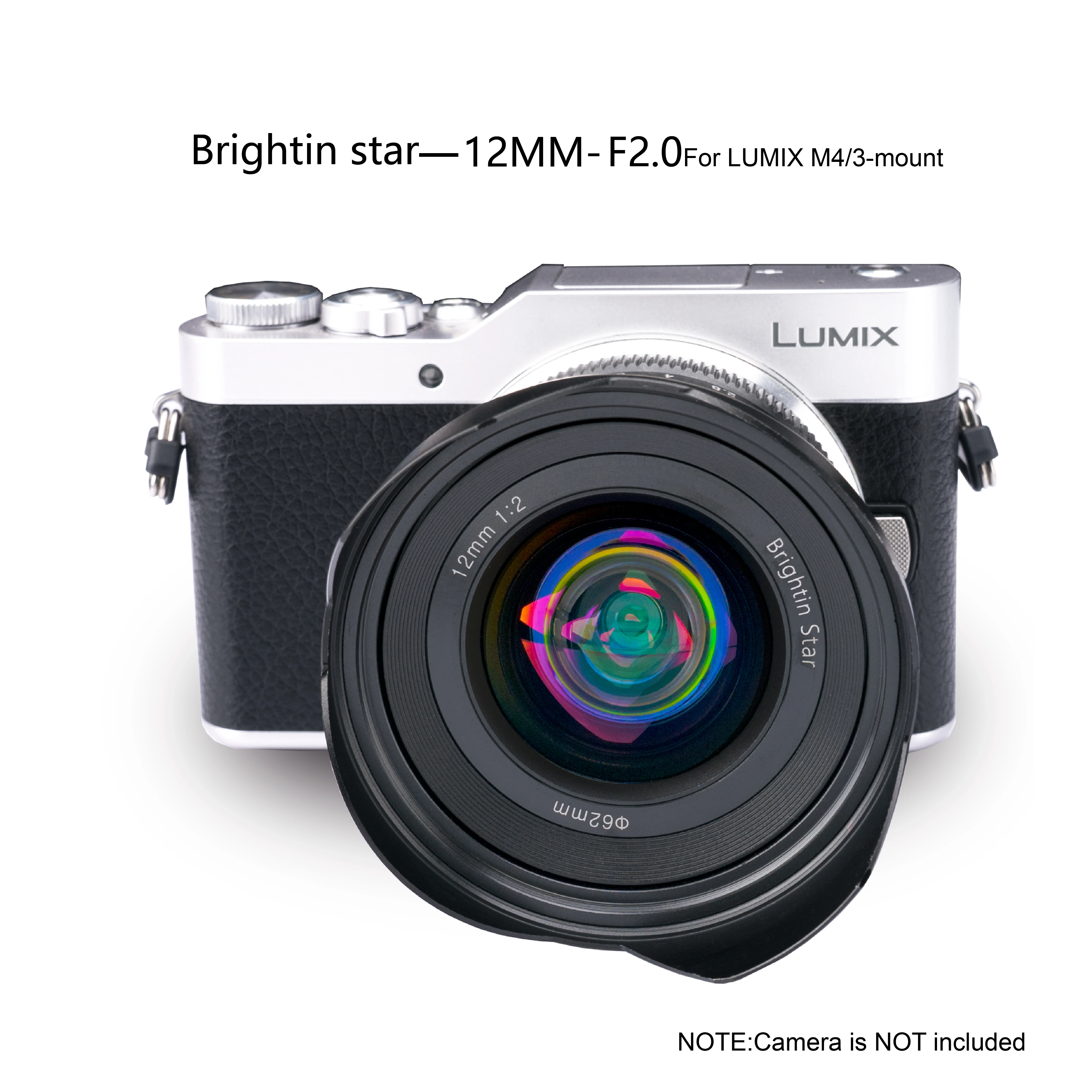 Объектив brighin star F2.0 12 мм с большой диафрагмой ручная фокусировка беззеркальная
