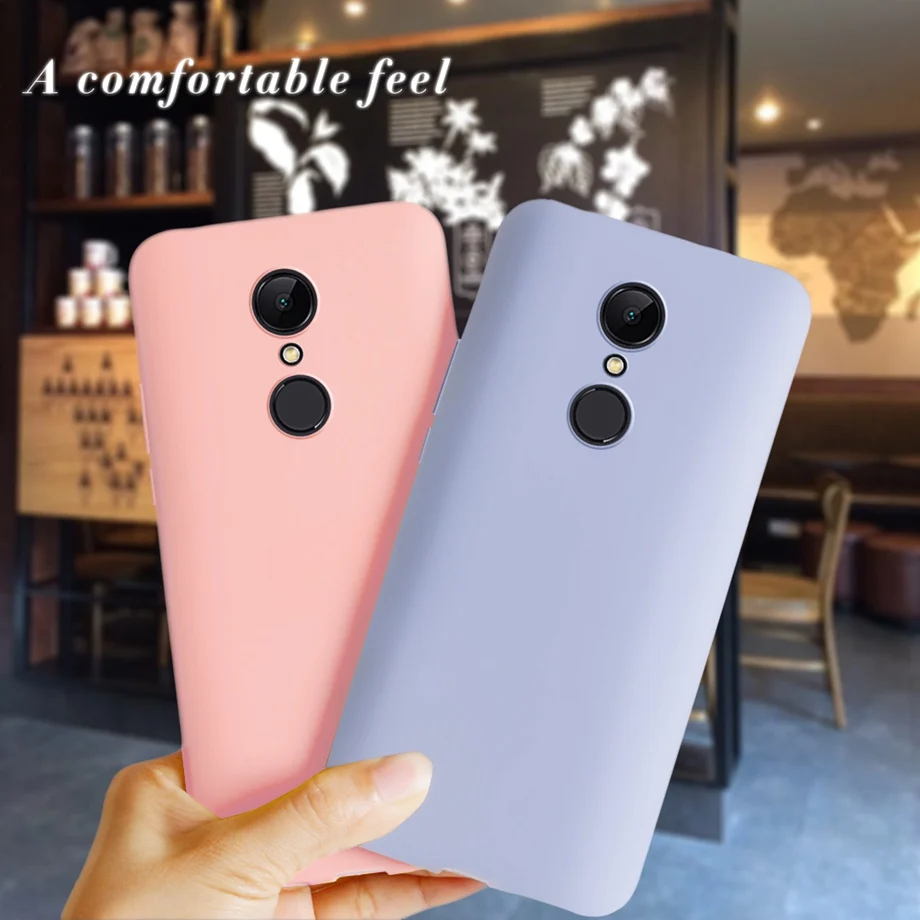 Для Xiaomi Redmi 5 Чехол Мягкий матовый Силиконовый чехол для телефона для Xiaomi Redmi 5 Plus Capas на Funda Xiomi Redmi 5 Plus 5 чехол s