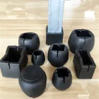 Силиконовые колпачки для ножек стула, износостойкие Чехлы для ножек стола, мебельные накладки, защита для пола, Нескользящие чашки с круглым дном, 12 шт.