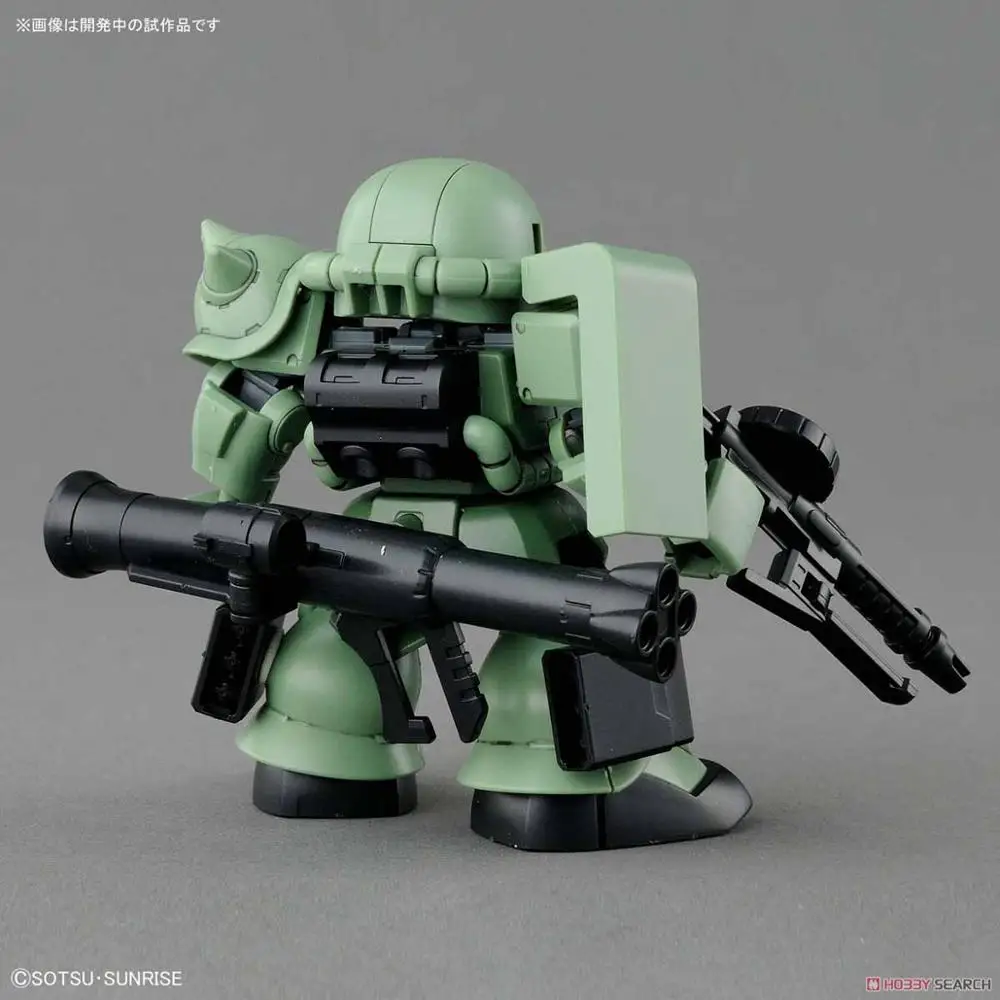 Bandai SDCS 04 BB Warrior Green ZAKU S массовое производство D короткий Скелет Gundam в сборе