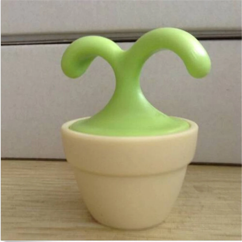 

1 Pc Massage Lymph Flower Pot Massagers Flower Seedling Potted Ball Small Portable Massagers Cervical Spine Massager Neck Waist