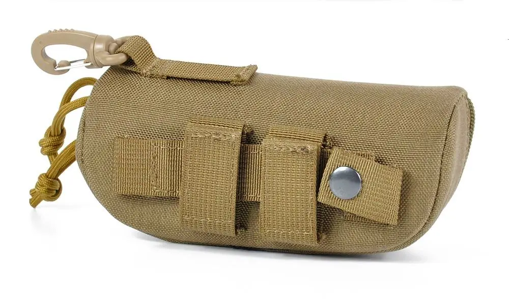 1000D нейлоновая тактическая сумка для очков жесткий Molle водонепроницаемый мини-чехол для уличных камуфляжных очков многофункциональная сумка аксессуары
