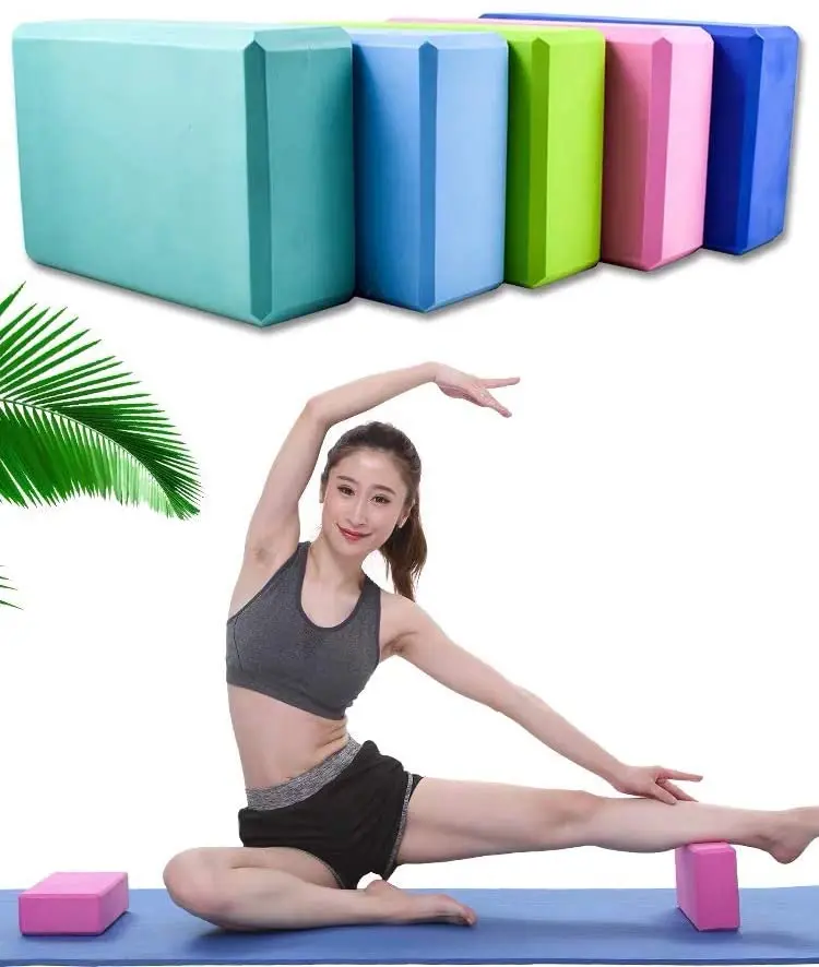 

Multi Colors Yoga Brick Fitness Brick Stretch Belt Aid Gym Pilates Training Body Shaping Equipment Pillow Cushion Stretching