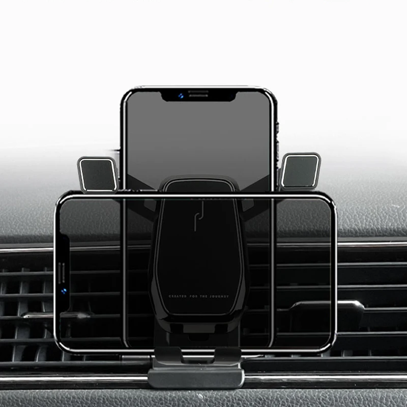 gravity car gps stand air vent clamp mobile phone holder for volkswagen vw jetta mk6 accessories 2015 2016 2017 2018 free global shipping