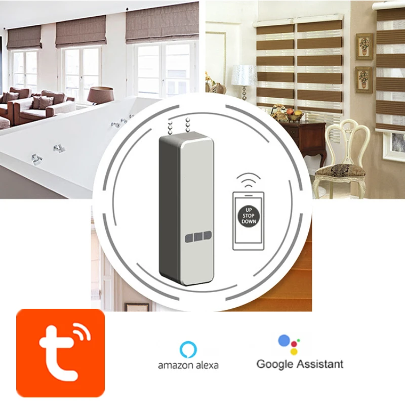 Роллер Tuya Smart Life с поддержкой Wi-Fi и управлением через Amazon Alexa Google Home - купить по