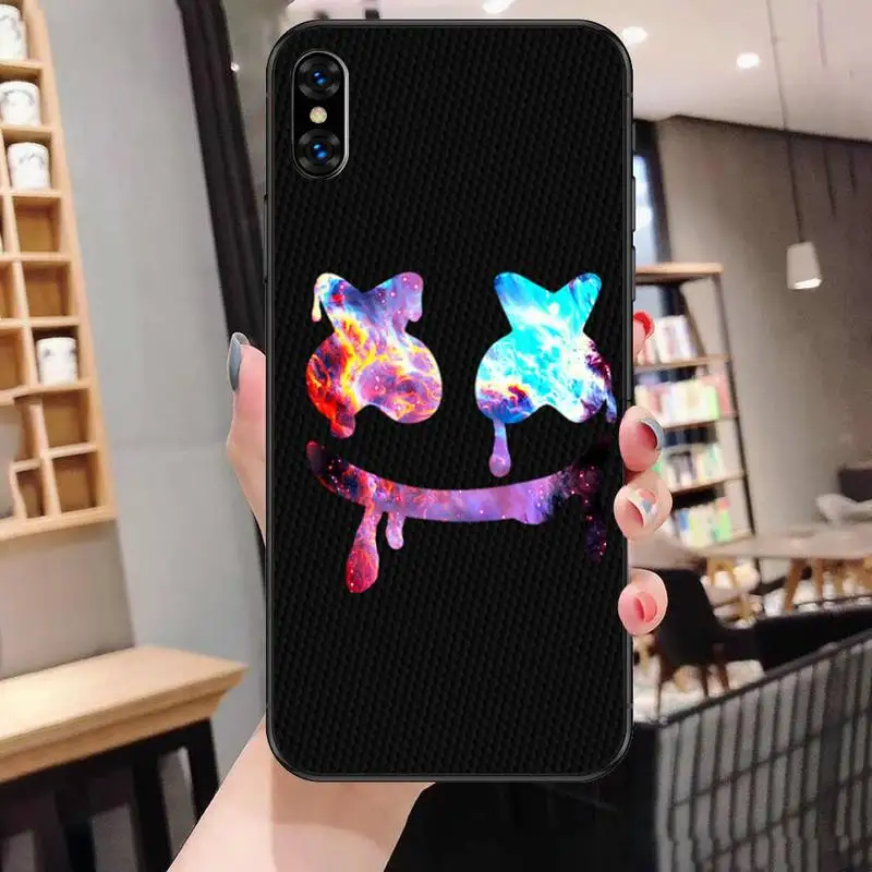 

Marshmallow DJ Phone Case for iphone etui 11 12 pro se 20 max xr xs x 7 8 6s plus mini smart Fundas Coque cover