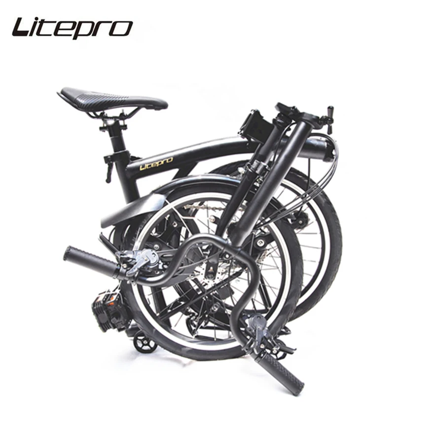 Руль велосипедный Litepro складная вилка из хромированной молибденовой стали 16