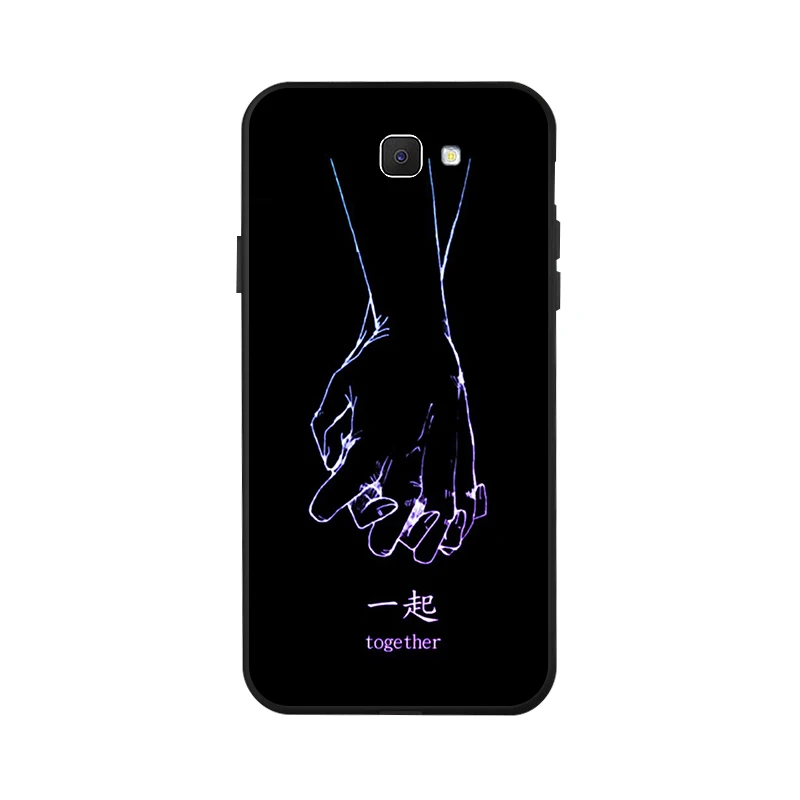 Черный силиконовый чехол для samsung Galaxy J5 Prime чехол s TPU чехол для телефона samsung J5 J7 Prime J530 J730 J7 Pro Чехол - Цвет: X086