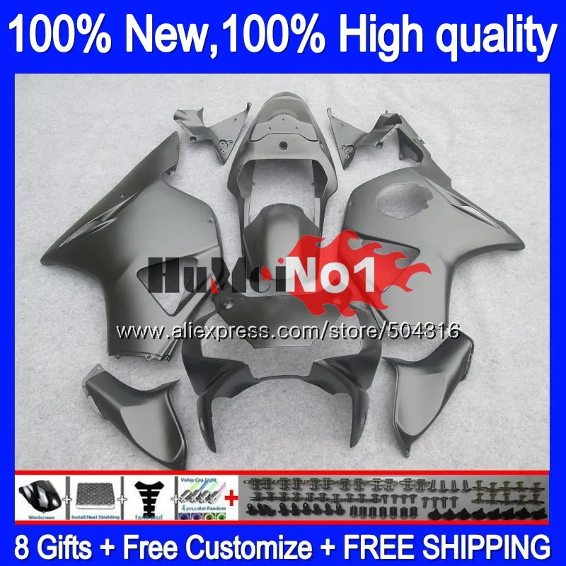 

Body For HONDA CBR900RR CBR 900 954 RR CBR900 CC CBR954 RR 45MC.9 CBR 954RR 900RR CBR954RR 2002 2003 02 03 Matte black Fairing