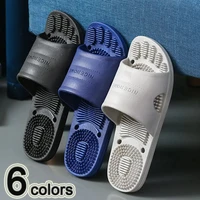 6 colors slippers home bathroom non slip massage slippers indoor sandals travel couple sandals home slippers for men and women