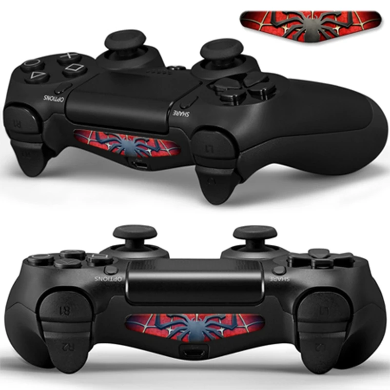 Светодиодный светильник 1 пара стикеров для PS4 виниловая кожа Playstation 4 контроллер