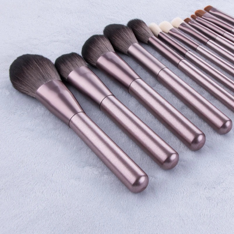 

12Pcs Makeup Brushes Set Foundation Blush Eyebrow Eyeliner Eyeshadow Brush Loose Powder Lip Brush Makeup Beauty Tool Kit