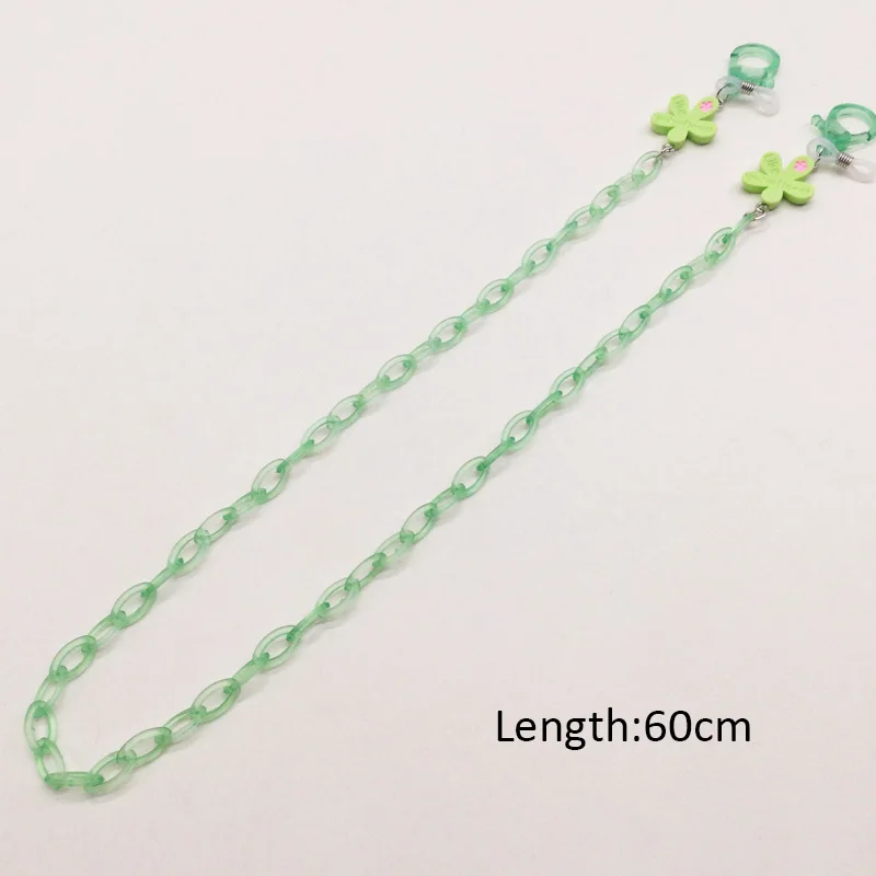 Милый мультяшный цветочный кулон длинное ожерелье маска для лица ремешок