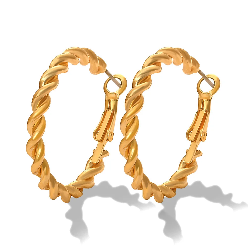 Gold 28 Girlgo винтажные 12 дизайнерских металлических висячих сережек для женщин, очаровательные сережки золотого цвета Za Maxi, рождественский подарок, ювелирное изделие - Окраска металла: Gold 28