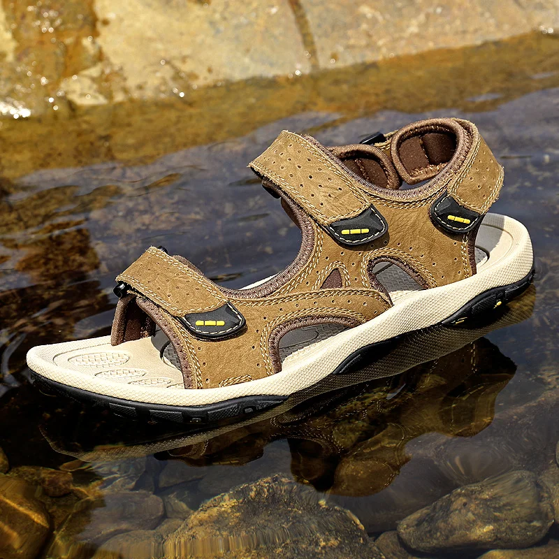 

Roman Sandals Men Sandals Shoes Men Outdoor Sandalias Para Hombre Sandal Playa Sandel For Summer Transpirables