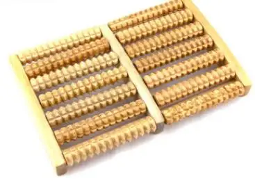 Деревянный роликовый массажер для ног деревянный рефлекторный массаж ухода за