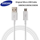 Оригинальное быстрое зарядное устройство Samsung с micro usb-кабелем 11, 21, 5 м, 2 А, кабель для передачи данных для SAMSUNG Galaxy S6 S7 Edge Note 4 5 J4 J6 J5 A3 A5 A7